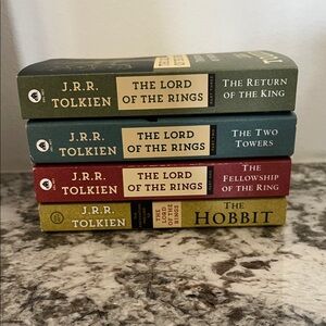 J.R.R. Tolkien Book Set - The Lord of the Rings & The Hobbit
